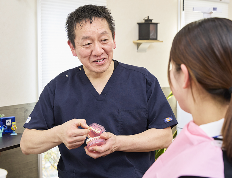 守谷（茨城県守谷市）の歯医者、医療法人社団SMILELAND河合歯科の日曜プレミアム集中治療