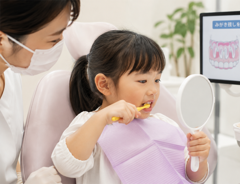 守谷（茨城県守谷市）の歯医者、医療法人社団SMILELAND河合歯科の子どもの診療内容